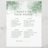 Snow in Love What On Your Phone Vrijgezellenfeest (Voorkant)