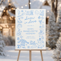 Snow in Love Whimsical Winter Bachelorette Welkom