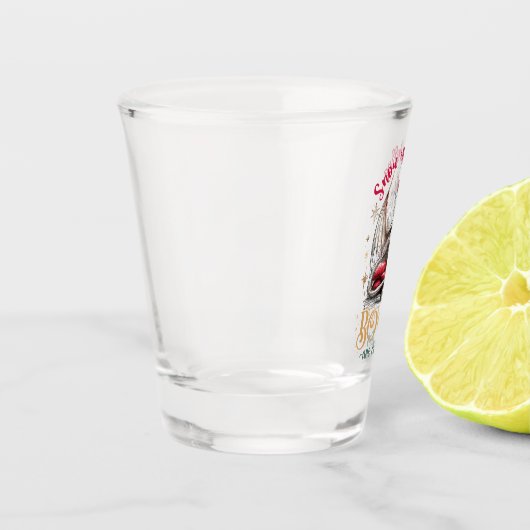 Snow Is Falling, Books Are Calling  Shot Glas (Links)