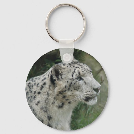 Snow Leopard 2-Sleutelhanger Sleutelhanger (Voorkant)