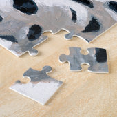 Snow Leopard Art Legpuzzel (Zijkant)
