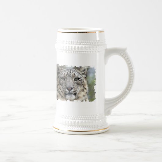 Snow Leopard Beer Stein Bierpul (Rechts)