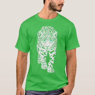 Snow Leopard Big Cat Wildlife T-shirt