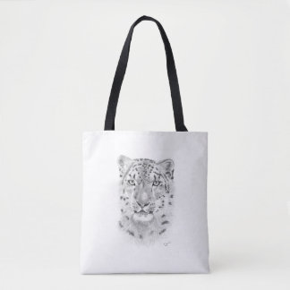 Snow Leopard Canvas tas