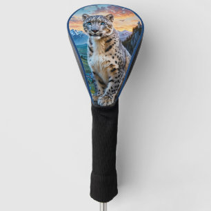 Snow Leopard Castle Sunrise Golfheadcover