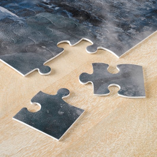 SNOW LEOPARD CLOUD WALKER JIGSAW PUZZLE LEGPUZZEL (Zijkant)