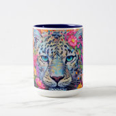 Snow Leopard Coffee Mok (Center)