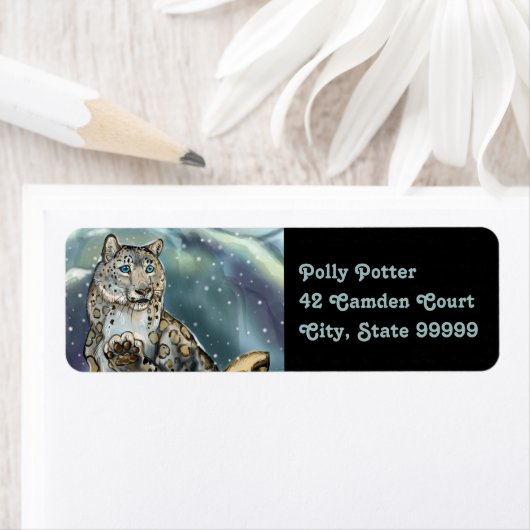 Snow Leopard Etiket (Insitu)