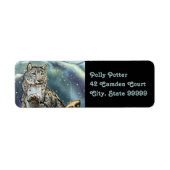 Snow Leopard Etiket (Voorkant)