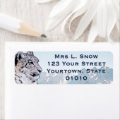 Snow Leopard Etiket (Insitu)