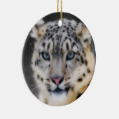 Snow Leopard Keramisch Ornament (Rechts)