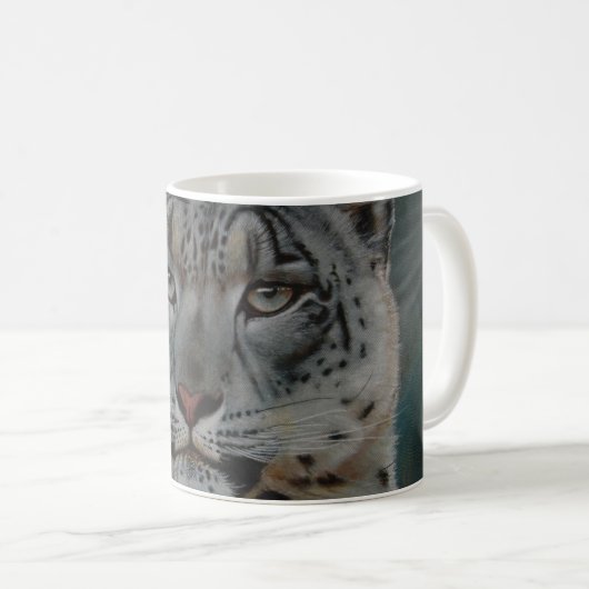 Snow Leopard Koffiemok (Voorkant rechts)