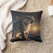 Snow Leopard Kussen (Deken)