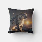 Snow Leopard Kussen (Voorkant)