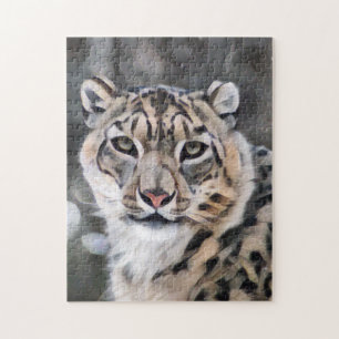 Snow Leopard Legpuzzel