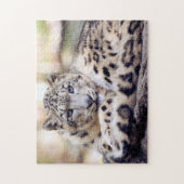 Snow Leopard Legpuzzel (Verticaal)