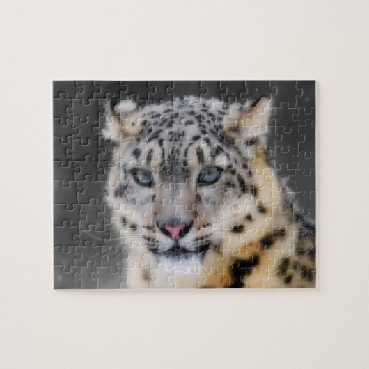 Snow Leopard Legpuzzel (Horizontaal)