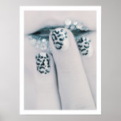 Snow Leopard Makeup Poster (Voorkant)