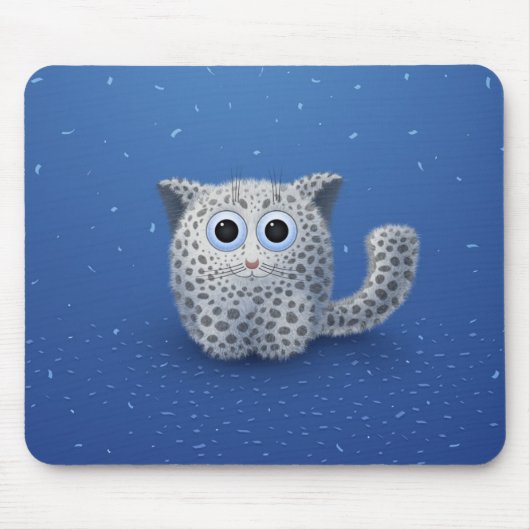 Snow Leopard Muismat (Voorkant)