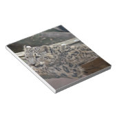 Snow Leopard Notitieblok (Schuin)