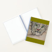 Snow Leopard Notitieboek (Binnen)