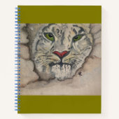 Snow Leopard Notitieboek (Voorkant)