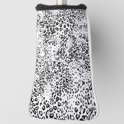Snow Leopard Pattern Golfheadcover (Draai 90)