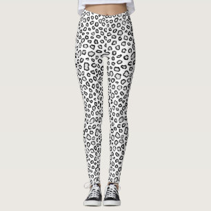 Snow Leopard Pattern Leggings