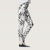 Snow Leopard Pattern Leggings (Rechts)