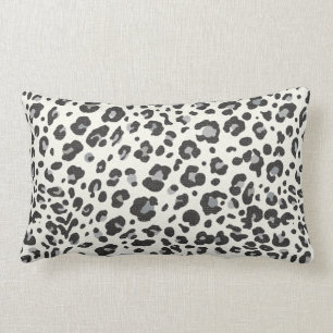 Snow Leopard Print Pillow Kussen