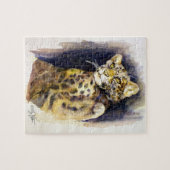 Snow Leopard Puzzle Legpuzzel (Horizontaal)