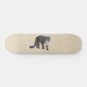 Snow Leopard Skateboard (Horizontaal)