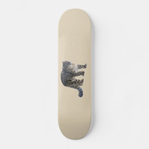 Snow Leopard Skateboard