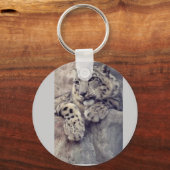 Snow Leopard Sleutelhanger (Voorkant)