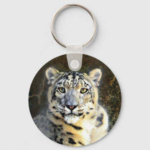 Snow Leopard Sleutelhanger