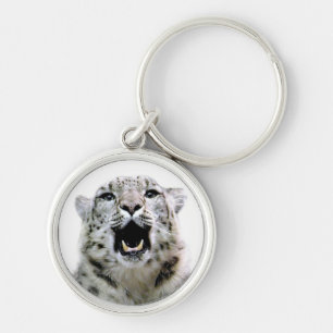 Snow Leopard Sleutelhanger