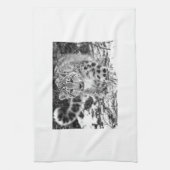 Snow Leopard Theedoek (Verticaal)