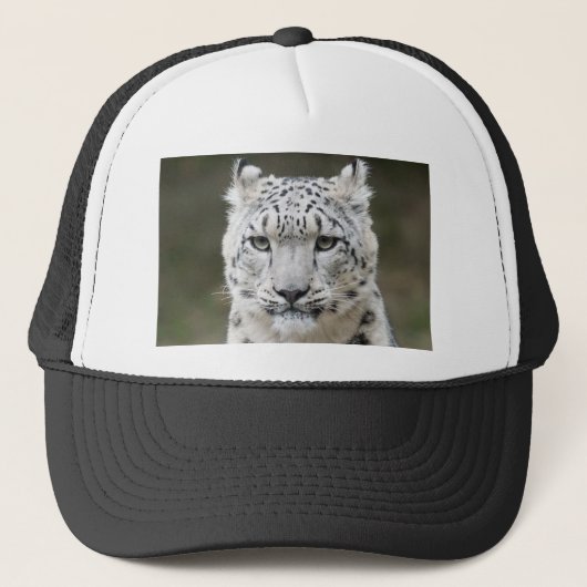 Snow Leopard Trucker Pet (Voorkant)