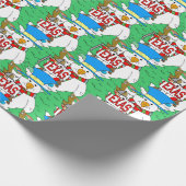 Snow Man, Cadeaupapier (Hoek)