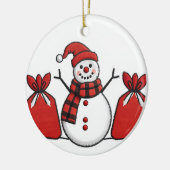 Snow man ornament (Links)