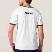snow man t by premora t-shirt (Achterkant volledig)