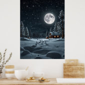 SNOW MOON POSTER (Keuken)