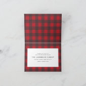 Snow much fun photo script text and tartan family (Intérieur)