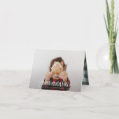 Snow much fun photo script text and tartan family (Devant)
