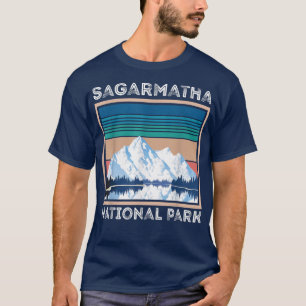 Snow National Park Sagarmatha Everest Tibet Nepal T-shirt