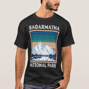 Snow National Park Sagarmatha Everest Tibet Nepal T-shirt