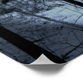 Snow on Hiking Trail 3 Poster (Hoek)