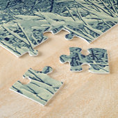 SNOW ON THE BRANCHES  LEGPUZZEL (Zijkant)