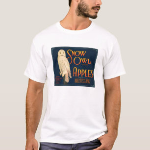 Snow Owl Brand Apples T-shirt