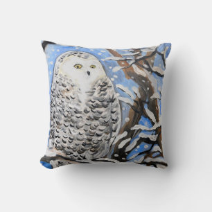 Snow Owl Kussen